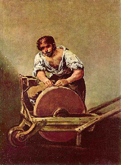 Francisco de Goya Der Schleifer china oil painting image
